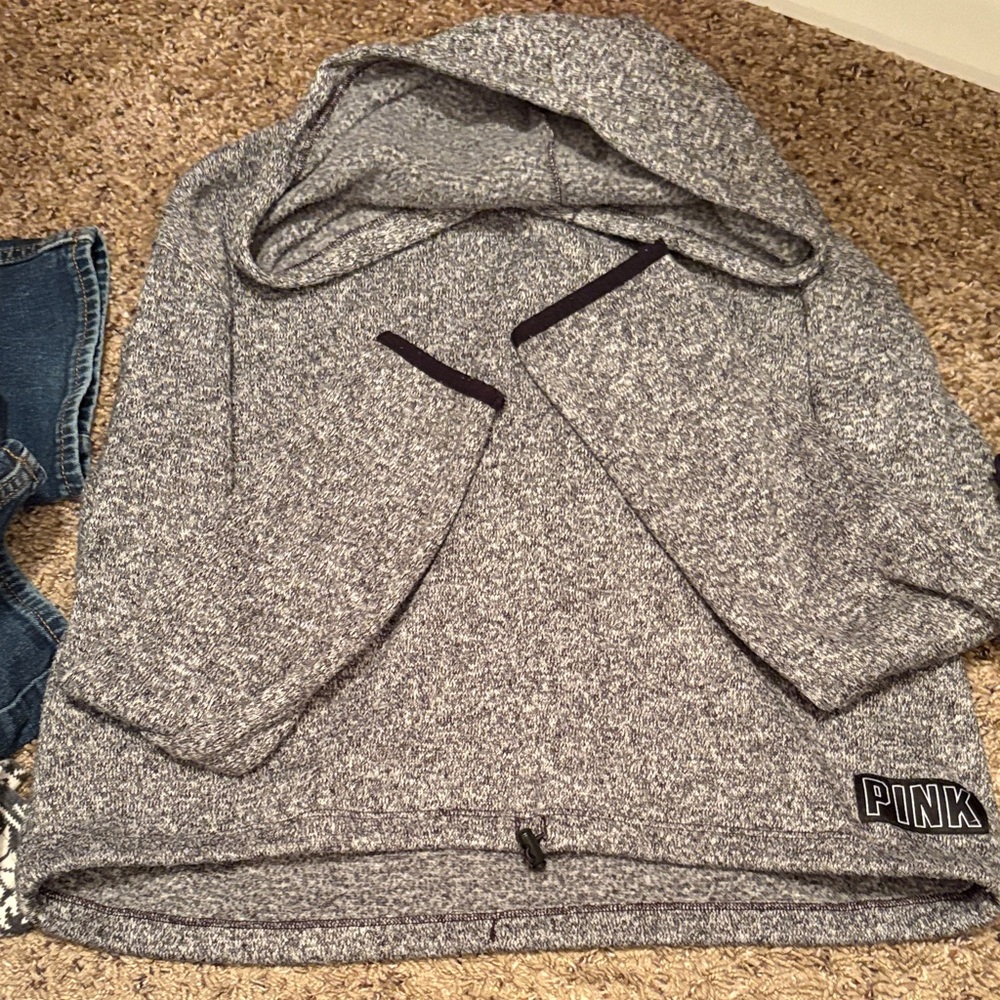 PINK Victoria's Secret Gray Hoodie